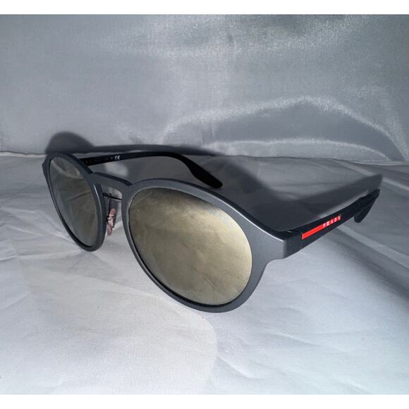 NEW PRADA LINEA ROSSA MIRROR SUNGLASSES - Picture 1 of 7